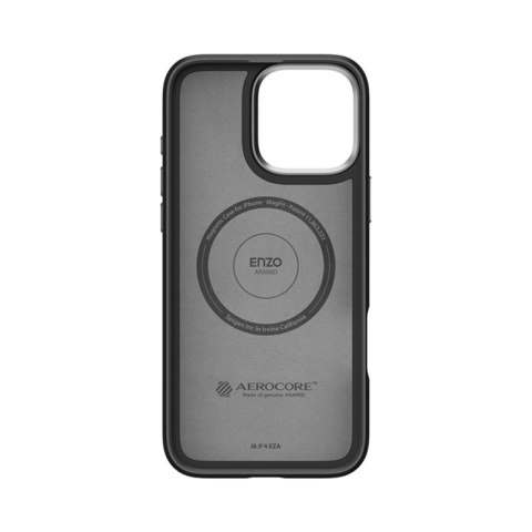 Spigen Enzo Aramid Mag MagSafe - Etui iPhone 16 Pro Max (Black / Silver) Spigen Enzo Aramid Mag MagSafe - Etui iPhone 16 Pro Max (Black / Silver)