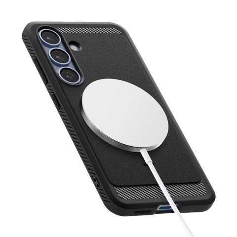 Spigen Rugged Armor Mag MagSafe - Etui do Samsung Galaxy S25 (Matte Black) Spigen Rugged Armor Mag MagSafe - Etui do Samsung Galaxy S25 (Matte Black)