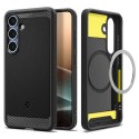 Spigen Rugged Armor Mag MagSafe - Etui do Samsung Galaxy S25 (Matte Black)