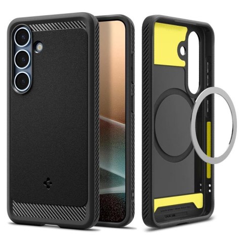 Spigen Rugged Armor Mag MagSafe - Etui do Samsung Galaxy S25 (Matte Black) Spigen Rugged Armor Mag MagSafe - Etui do Samsung Galaxy S25 (Matte Black)