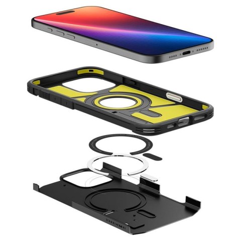 Spigen Tough Armor T Mag MagSafe - Etui do iPhone 16 Pro (Czarny) Spigen Tough Armor T Mag MagSafe - Etui do iPhone 16 Pro (Czarny)