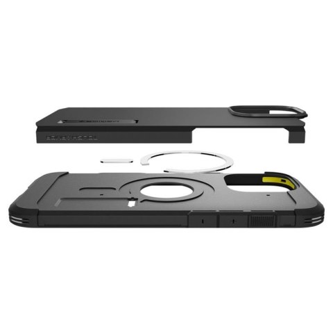 Spigen Tough Armor T Mag MagSafe - Etui do iPhone 16 Pro (Czarny) Spigen Tough Armor T Mag MagSafe - Etui do iPhone 16 Pro (Czarny)