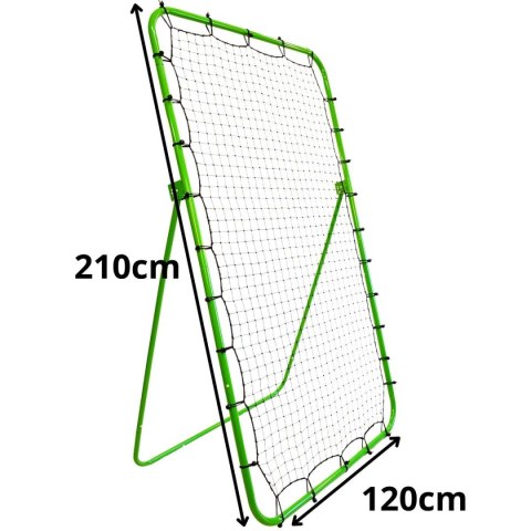 RAMA TRENINGOWA REBOUNDER DO ODBIJANIA PIŁKI NOŻNEJ 210x120CM ENERO RAMA TRENINGOWA REBOUNDER DO ODBIJANIA PIŁKI NOŻNEJ 210x120CM ENERO