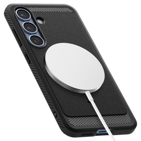 Spigen Rugged Armor Mag MagSafe - Etui do Samsung Galaxy S25+ (Matte Black) Spigen Rugged Armor Mag MagSafe - Etui do Samsung Galaxy S25+ (Matte Black)