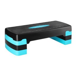 Step do Aerobiku AS002 BLACK/MINT HMS -Stabilny, Antypoślizgowy, Regulowany