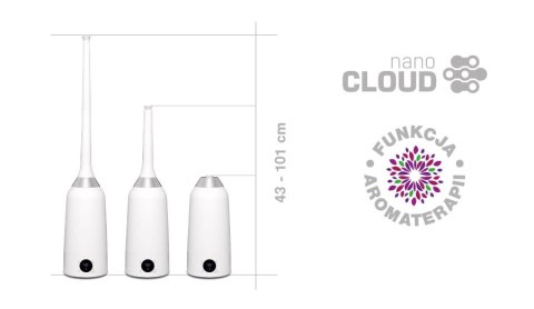 Nawilżacz ELDOM NU20 z funkcją aromaterapii i higrometrem Nawilżacz ELDOM NU20 z funkcją aromaterapii i higrometrem