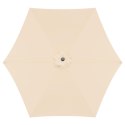 PARASOL OGRODOWY 300CM SKŁADANY BEŻOWY