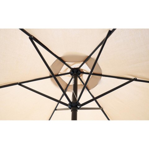 PARASOL OGRODOWY 300CM SKŁADANY BEŻOWY PARASOL OGRODOWY 300CM SKŁADANY BEŻOWY