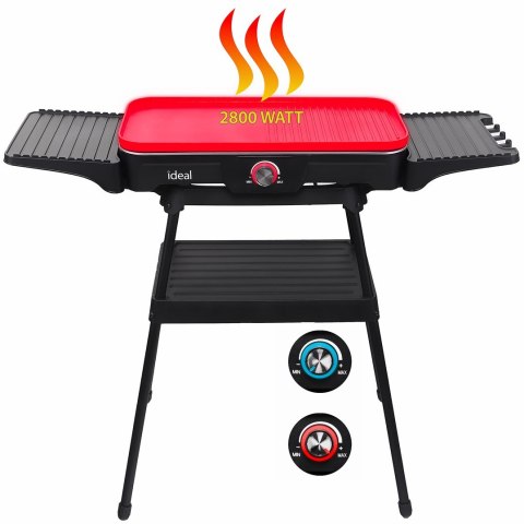 ELDOM GRILL ELEKTRYCZNY WOLNOSTOJĄCY 2W1 ELDOM GRILL ELEKTRYCZNY WOLNOSTOJĄCY 2W1