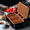 GOFROWNICA ELDOM SOLIDNA DWA DUŻE GOFRY SUPER MOC 2000W CERAMICZNA POWŁOKA