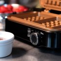 GOFROWNICA ELDOM SOLIDNA DWA DUŻE GOFRY SUPER MOC 2000W CERAMICZNA POWŁOKA
