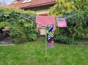 Suszarka ogrodowa trzyramienna PROMIS SU190 COMO + pokrowiec