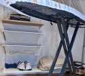 Duża Deska do prasowania 112x36cm PKD60 SOLID z Metalowym Blatem MONOBLOCK