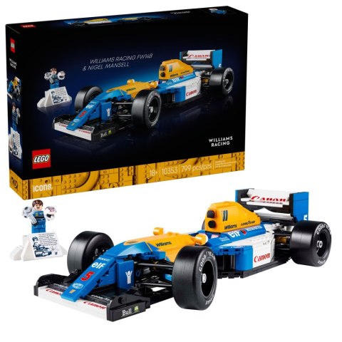LEGO 10353 ICONS - Williams Racing FW14B i Nigel Mansell LEGO 10353 ICONS - Williams Racing FW14B i Nigel Mansell