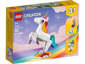 LEGO 31140 Creator 3w1 - Magiczny jednorożec LEGO 31140 Creator 3w1 - Magiczny jednorożec