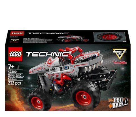 LEGO 42200 TECHNIC - Monster Jam ThunderROARus z napędem typu pull-back LEGO 42200 TECHNIC - Monster Jam ThunderROARus z napędem typu pull-back