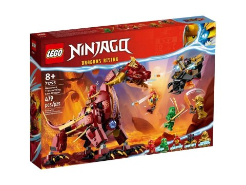 LEGO 71793 Ninjago - Lawowy smok zmieniający się w falę ognia LEGO 71793 Ninjago - Lawowy smok zmieniający się w falę ognia