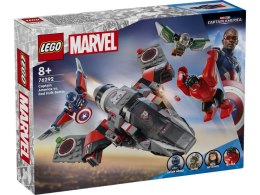 LEGO 76292 Marvel Super Heroes - Kapitan Ameryka kontra Czerwony Hulk bitwa