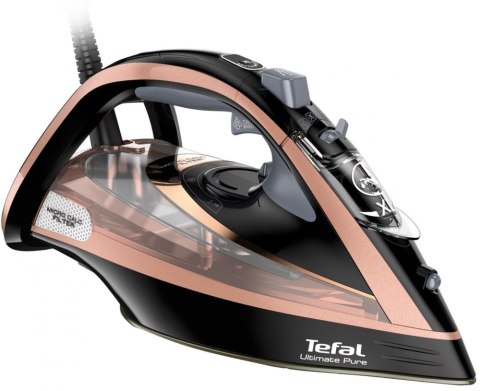 Żelazko parowe TEFAL FV9845E0 Ultimate Pure (3200W /Czarno-złoty) Żelazko parowe TEFAL FV9845E0 Ultimate Pure (3200W /Czarno-złoty)