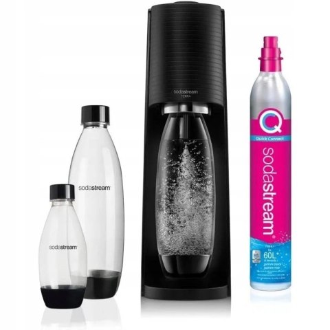 SodaStream Soda Maker Terra Megapack QC czarny 3 butelki (2270214) SodaStream Soda Maker Terra Megapack QC czarny 3 butelki (2270214)