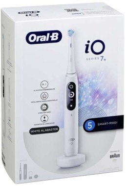 Szczoteczka magnetyczna ORAL-B iO7 White Alabaster Biały