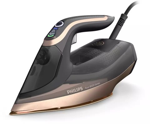 Żelazko parowe PHILIPS DST8041/80 (3000W /Czarno-złoty) Żelazko parowe PHILIPS DST8041/80 (3000W /Czarno-złoty)
