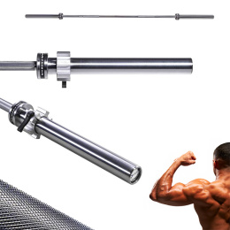 GO901 – Gryf Olimpijski 220 cm / 20 kg HMS PREMIUM + Lock Jaw
