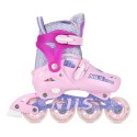 Łyżworolki FILO-Pink RÓŻOWE - XS(26-29) dealne Na Jako Pierwsze do Nauki