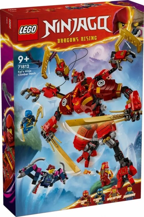 LEGO 71812 NINJAGO - Wspinaczkowy mech ninja Kaia LEGO 71812 NINJAGO - Wspinaczkowy mech ninja Kaia