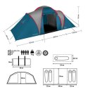 Namiot Kempingowy Nils Camp NC6431 Highland IV Wodoodporny dla 4 Osób