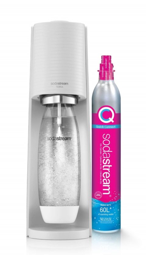 SodaStream Zestaw Saturator do wody Terra, 1 butelka + nabój SodaStream Zestaw Saturator do wody Terra, 1 butelka + nabój