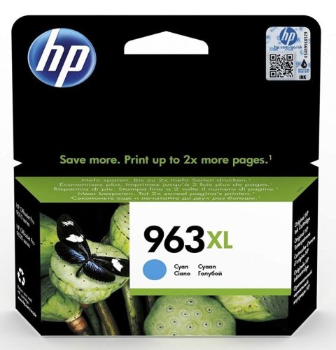 Tusz HP 963XL Cyan 3JA27AE Tusz HP 963XL Cyan 3JA27AE