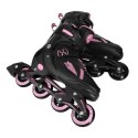 Łyżworolki Różówe Rozm. L 40-43 - NH382 - 2w1 z wymienną płozą łyżwy Nils