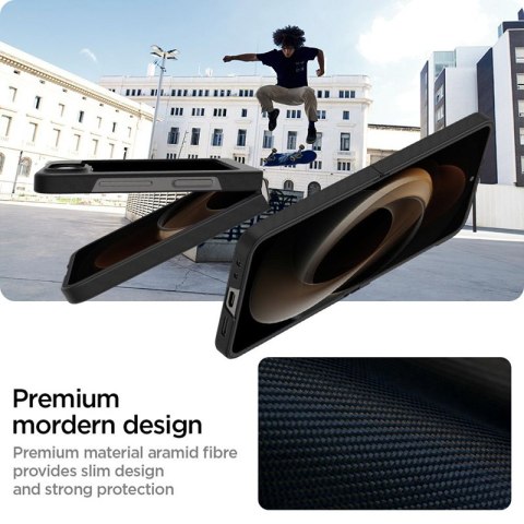 Spigen Airskin - Etui do Samsung Galaxy Z Flip 6 (Aramid Black) Spigen Airskin - Etui do Samsung Galaxy Z Flip 6 (Aramid Black)