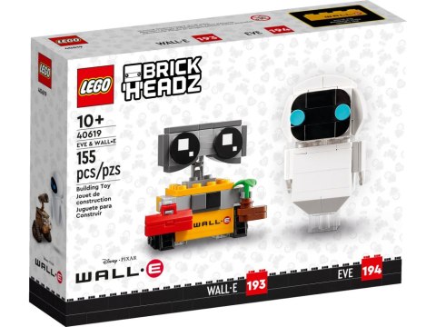 LEGO 40619 BrickHeadz - EWA i WALL-E LEGO 40619 BrickHeadz - EWA i WALL-E