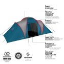 Namiot Kempingowy Nils Camp NC6031 Highland 6 Osób Wodoodporny, Przestronny