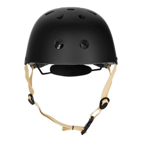 Bezpieczny Kask Czarno Beżowy Dla Dziecka Rozmiar XS 48-52 CM ABS - EPS Bezpieczny Kask Czarno Beżowy Dla Dziecka Rozmiar XS 48-52 CM ABS - EPS