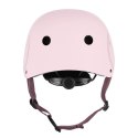 Lekki Bezpieczny Kask Ciemno-Różowy Dla Dziecka Rozmiar M 55-58 cm Out-mold