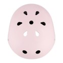 Lekki Bezpieczny Kask Ciemno-Różowy Dla Dziecka Rozmiar XS 48-52 cm Out-mold