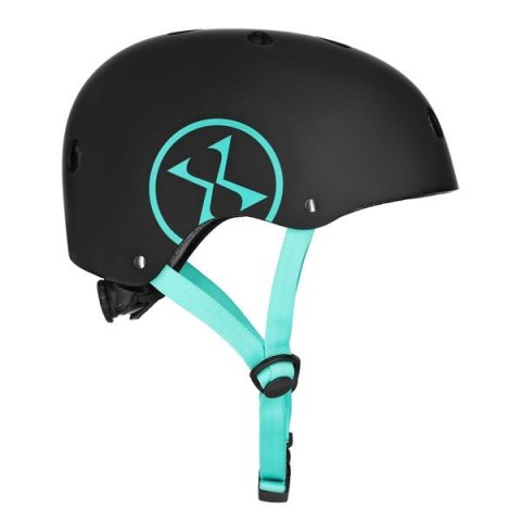 Bezpieczny Kask Czarno Niebieski Dla Dziecka Rozmiar M 55-58 CM ABS - EPS Bezpieczny Kask Czarno Niebieski Dla Dziecka Rozmiar M 55-58 CM ABS - EPS