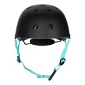 Bezpieczny Kask Czarno Niebieski Dla Dziecka Rozmiar S 48-52 CM ABS - EPS