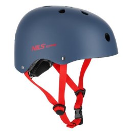 Bezpieczny Kask Szaro-Czerwony Dla Dziecka Rozmiar XS 48-52 CM ABS - EPS