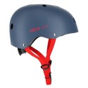 Bezpieczny Kask Szaro-Czerwony Dla Dziecka Rozmiar XS 48-52 CM ABS - EPS