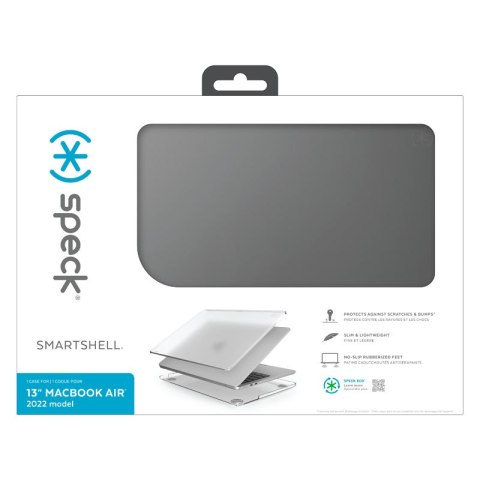 Speck SmartShell - Obudowa MacBook Air 13,6" M4 (2025) / M3 (2024) / M2 (2022) (Obsidian) Speck SmartShell - Obudowa MacBook Air 13,6" M4 (2025) / M3 (2024) / M2 (2022) (Obsidian)