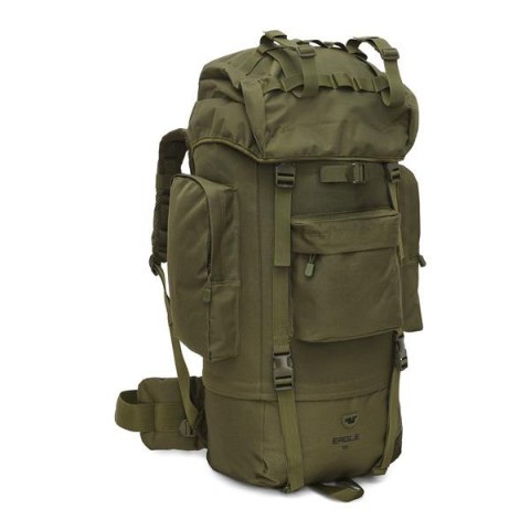 NC3901 Eagle Plecak Taktyczny 70L Zielony NILS CAMP - Idealny na Wyprawy