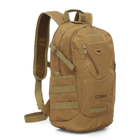 NC3905 Plecak taktyczny COBRA 25L - Lekki, personalizowany, brązowy NC3905 Plecak taktyczny COBRA 25L - Lekki, personalizowany, brązowy