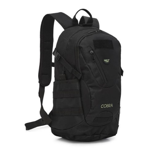 NC3905 Plecak taktyczny COBRA 25L NILS CAMP czarny EDC lekki NC3905 Plecak taktyczny COBRA 25L NILS CAMP czarny EDC lekki