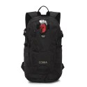 NC3905 Plecak taktyczny COBRA 25L NILS CAMP czarny EDC lekki
