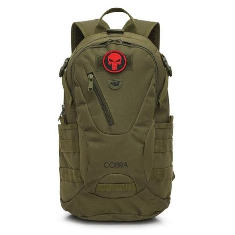 NC3905 Plecak taktyczny COBRA 25L NILS CAMP zielony EDC outdoor