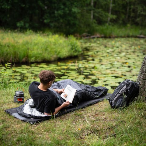 NC1705 Śpiwór Ultra Light 215×75 cm NILS CAMP czarno-miętowy 0–5 °C NC1705 Śpiwór Ultra Light 215×75 cm NILS CAMP czarno-miętowy 0–5 °C